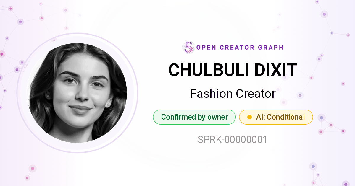 Chulbuli Dixit | Open Creator Graph